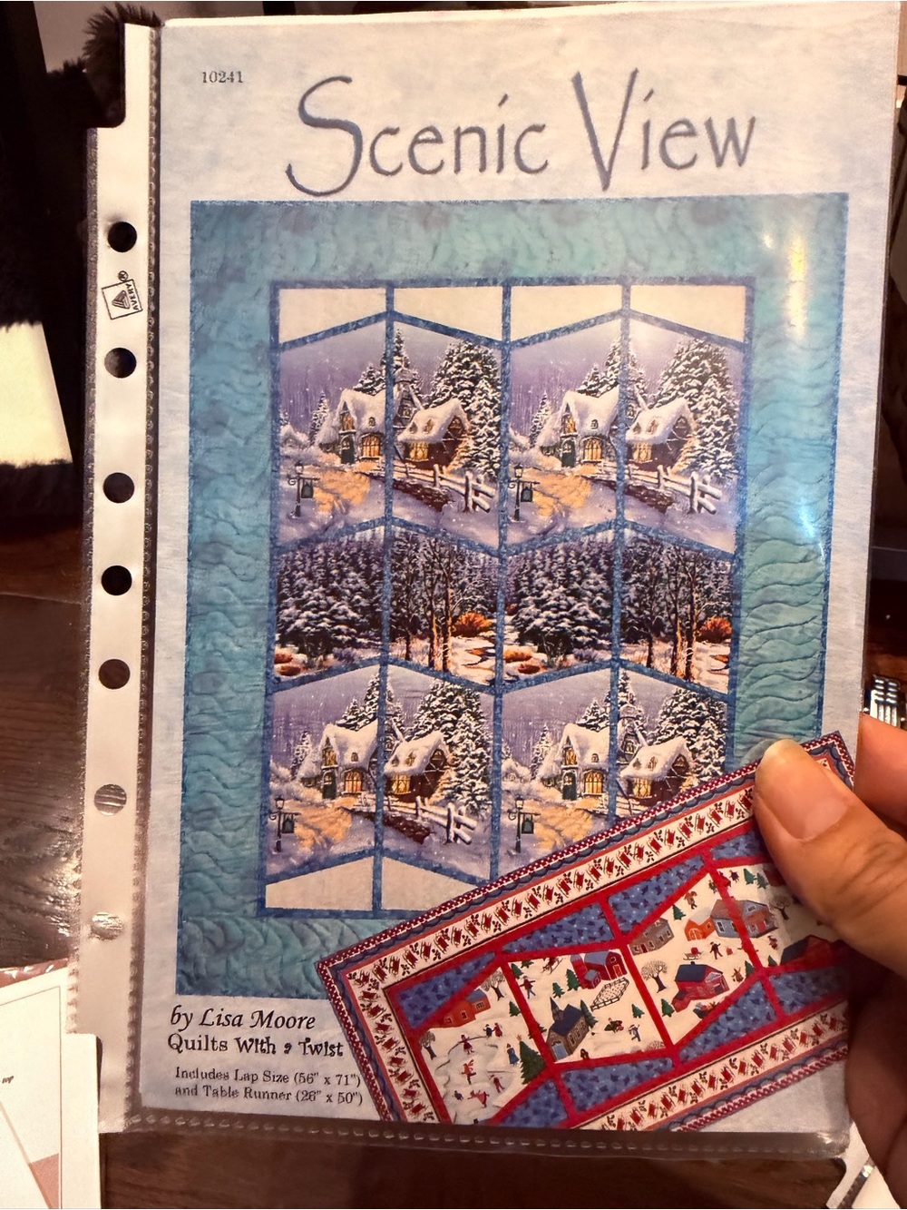 Scenic View quilt pattern by Lisa Moore of Quilts